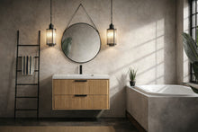 San Diego 36" Floating Bathroom Vanity Weathered Fir