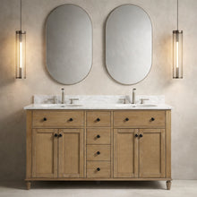 Annie 55" Bathroom Vanity Weathered Fir