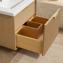 San Diego 24" Floating Bathroom Vanity Oak