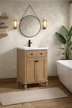 Annie 24" Bathroom Vanity Weathered Fir