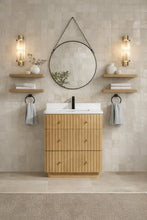 La Jolla 30" Bathroom Vanity Washed Oak