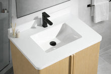 Lucas 30" Bathroom Vanity Washed Oak