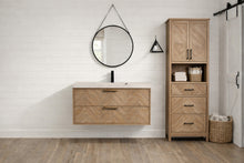 Carlsbad 42" Floating Bathroom Vanity Weathered Fir