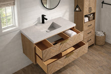 Carlsbad 42" Floating Bathroom Vanity Weathered Fir