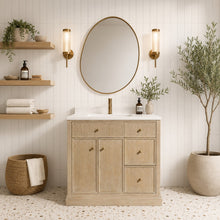 Redondo 36" Bathroom Vanity Ash Oak