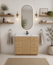 La Jolla 42" Bathroom Vanity Washed Oak