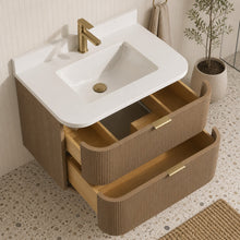 Chantal 30" Floating Bathroom Smoked Oak