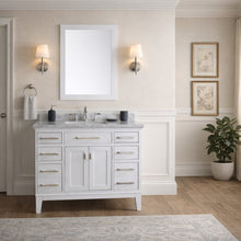 Danny 42" Bathroom Vanity White