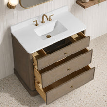 Jane 36" Bathroom Vanity Smoked Oak