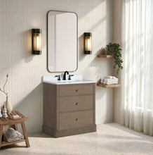 Jane 30" Bathroom Vanity Smoked Oak