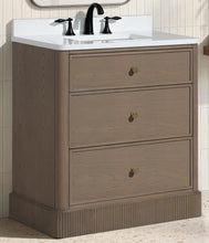 Jane 30" Bathroom Vanity Smoked Oak