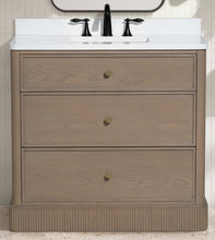 Jane 36" Bathroom Vanity Smoked Oak