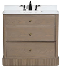 Jane 36" Bathroom Vanity Smoked Oak
