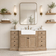 Kelly 60" Bathroom Vanity Weathered Fir