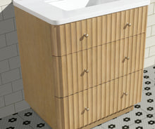 La Jolla 30" Bathroom Vanity Washed Oak