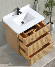 La Jolla 30" Bathroom Vanity Washed Oak