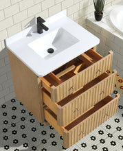 La Jolla 30" Bathroom Vanity Washed Oak