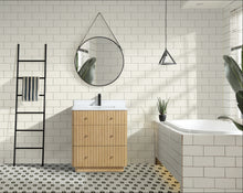 La Jolla 30" Bathroom Vanity Washed Oak