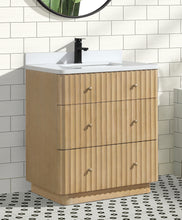 La Jolla 30" Bathroom Vanity Washed Oak