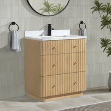La Jolla 30" Bathroom Vanity Washed Oak