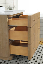La Jolla 36" Bathroom Vanity Washed Oak