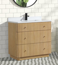 La Jolla 36" Bathroom Vanity Washed Oak