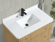 La Jolla 36" Bathroom Vanity Washed Oak