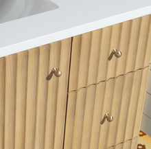 La Jolla 42" Bathroom Vanity Washed Oak