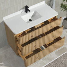 La Jolla 48" Bathroom Vanity Washed Oak