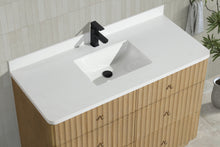 La Jolla 48" Bathroom Vanity Washed Oak