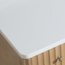 La Jolla 55" Bathroom Vanity Washed Oak