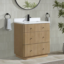 La Jolla 30" Bathroom Vanity Washed Oak
