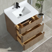 La Jolla 30" Bathroom Vanity Smoked Oak