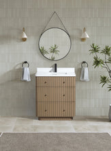 La Jolla 30" Bathroom Vanity Smoked Oak