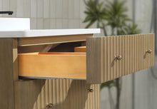 La Jolla 36" Bathroom Vanity Washed Oak