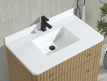 La Jolla 36" Bathroom Vanity Washed Oak