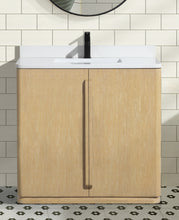 Lucas 36" Bathroom Vanity Washed Oak