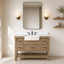 Marina 48" Bathroom Vanity Weathered Fir Finish