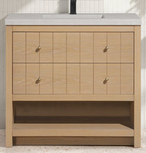 Monica 36" Bathroom Vanity Oak Gray