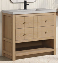 Monica 36" Bathroom Vanity Oak Gray