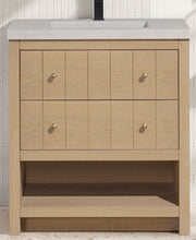 Monica 30" Bathroom Vanity Oak Gray