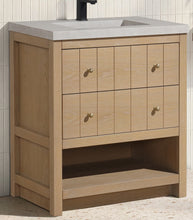 Monica 30" Bathroom Vanity Oak Gray