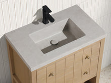 Monica 30" Bathroom Vanity Oak Gray