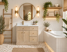 Redondo 36" Bathroom Vanity Ash Oak
