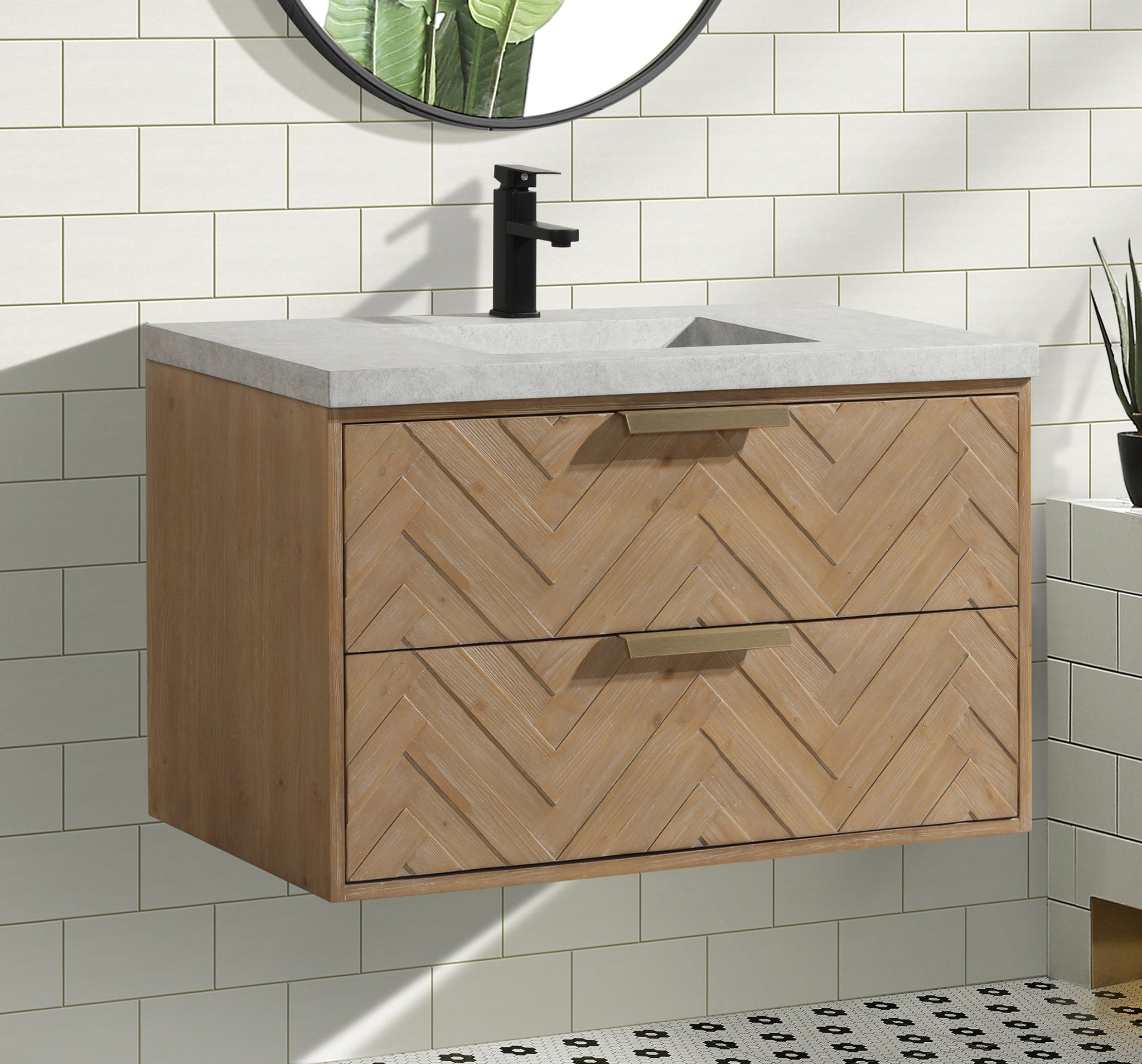 Floating Bathroom Vanity 36 Inch
