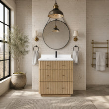 La Jolla 30" Bathroom Vanity Washed Oak