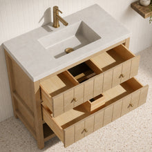 Monica 36" Bathroom Vanity Oak Gray