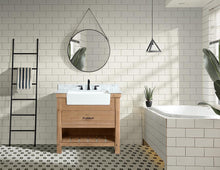 Marina 36" Bathroom Vanity Driftwood Finish