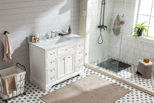 South Bay 42" Bathroom Vanity White