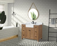 Sally 42" Bathroom Vanity Ash Brown